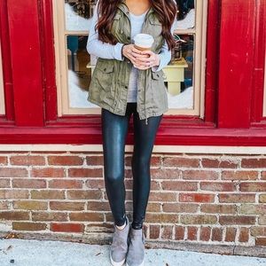Spanx Faux Leather Leggings